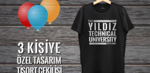 Çekiliş: YTÜ Kampüs Özel Tasarım YTÜ Tişörtü Kazanma Şansı!