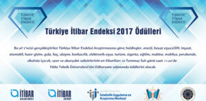 Türkiye İtibar Endeksi 2017 Ödülleri