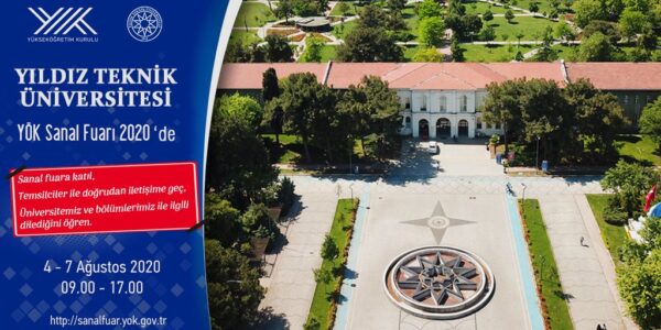Yıldız Teknik Üniversitesi, YÖK Sanal “Üniversite Tanıtım” Fuarında!